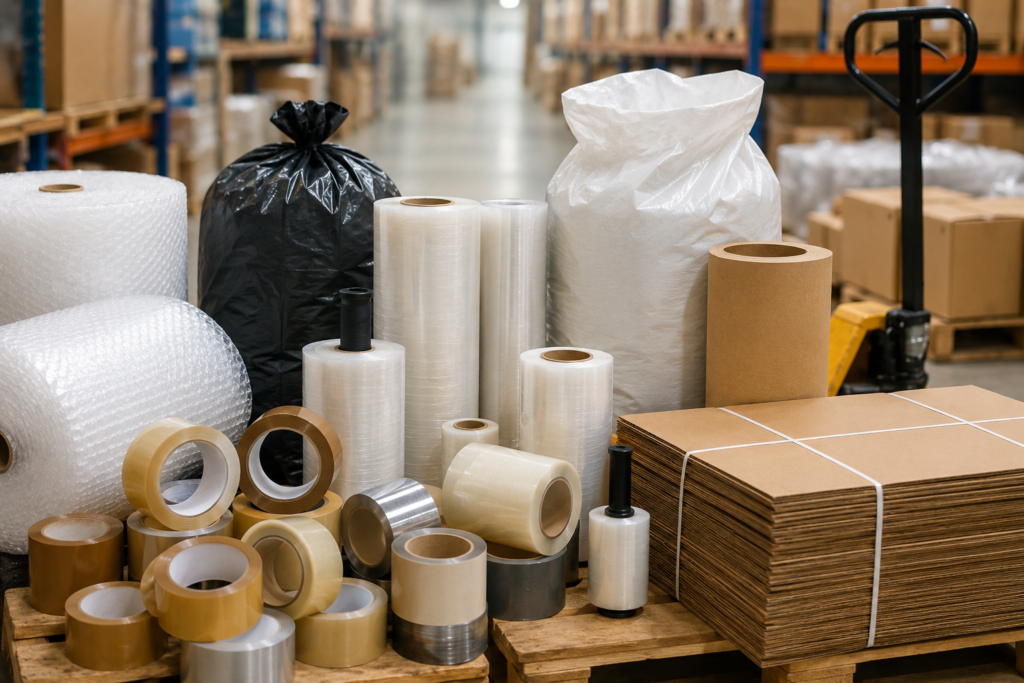 industrial packaging materials supplier in Dubai